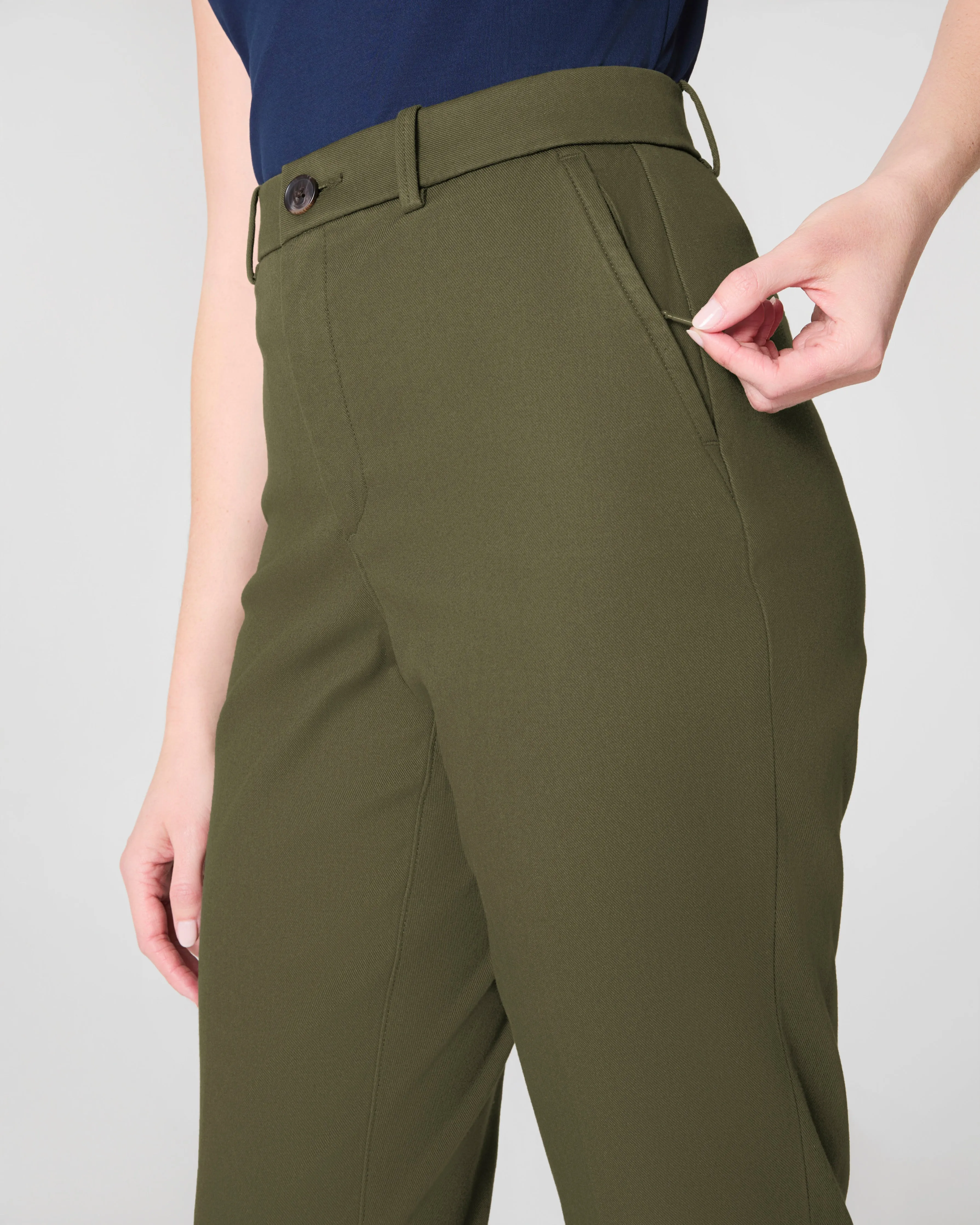 SPANXsupersmooth™ Stretch Twill Slim Straight Pant