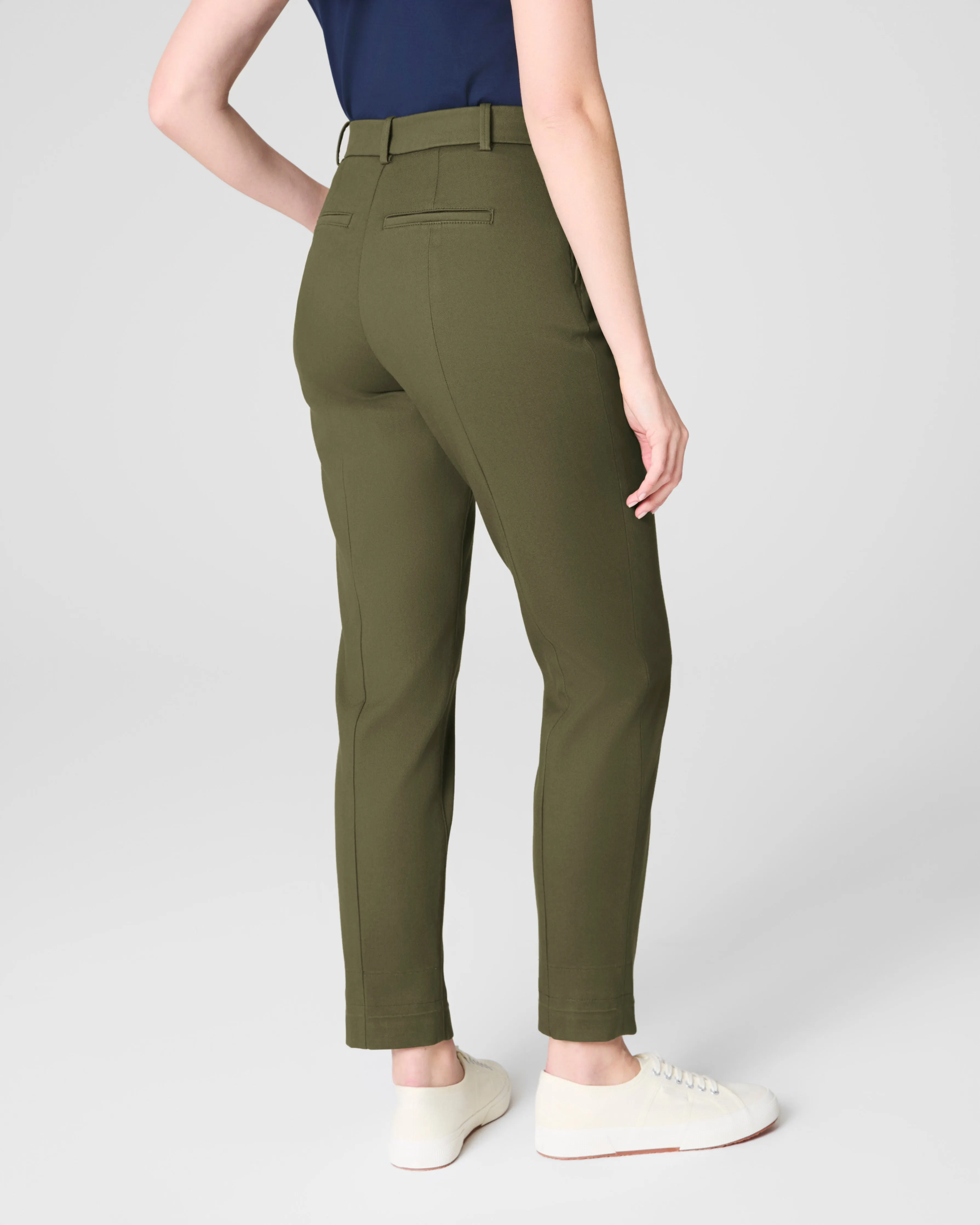 SPANXsupersmooth™ Stretch Twill Slim Straight Pant