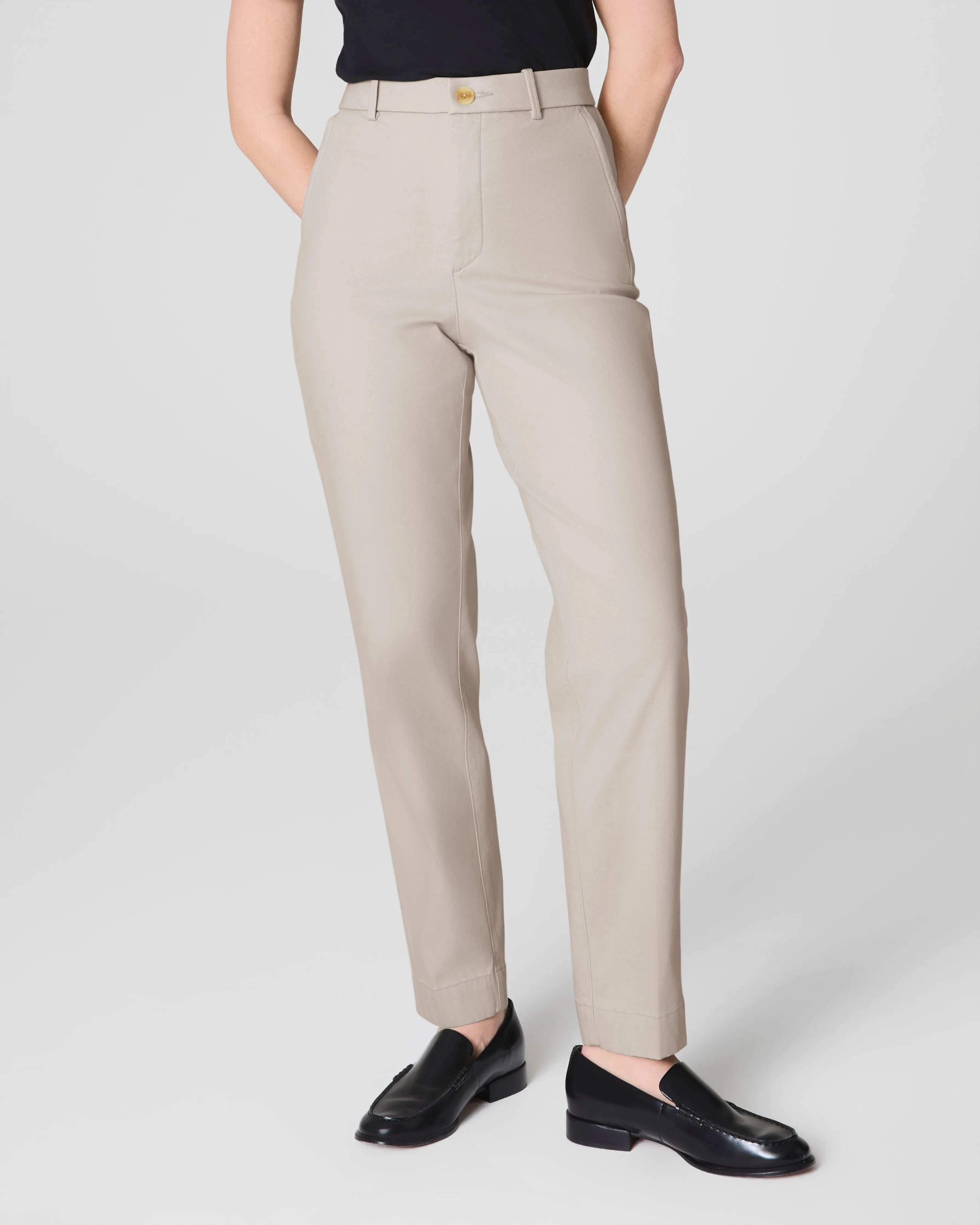 SPANXsupersmooth™ Stretch Twill Slim Straight Pant