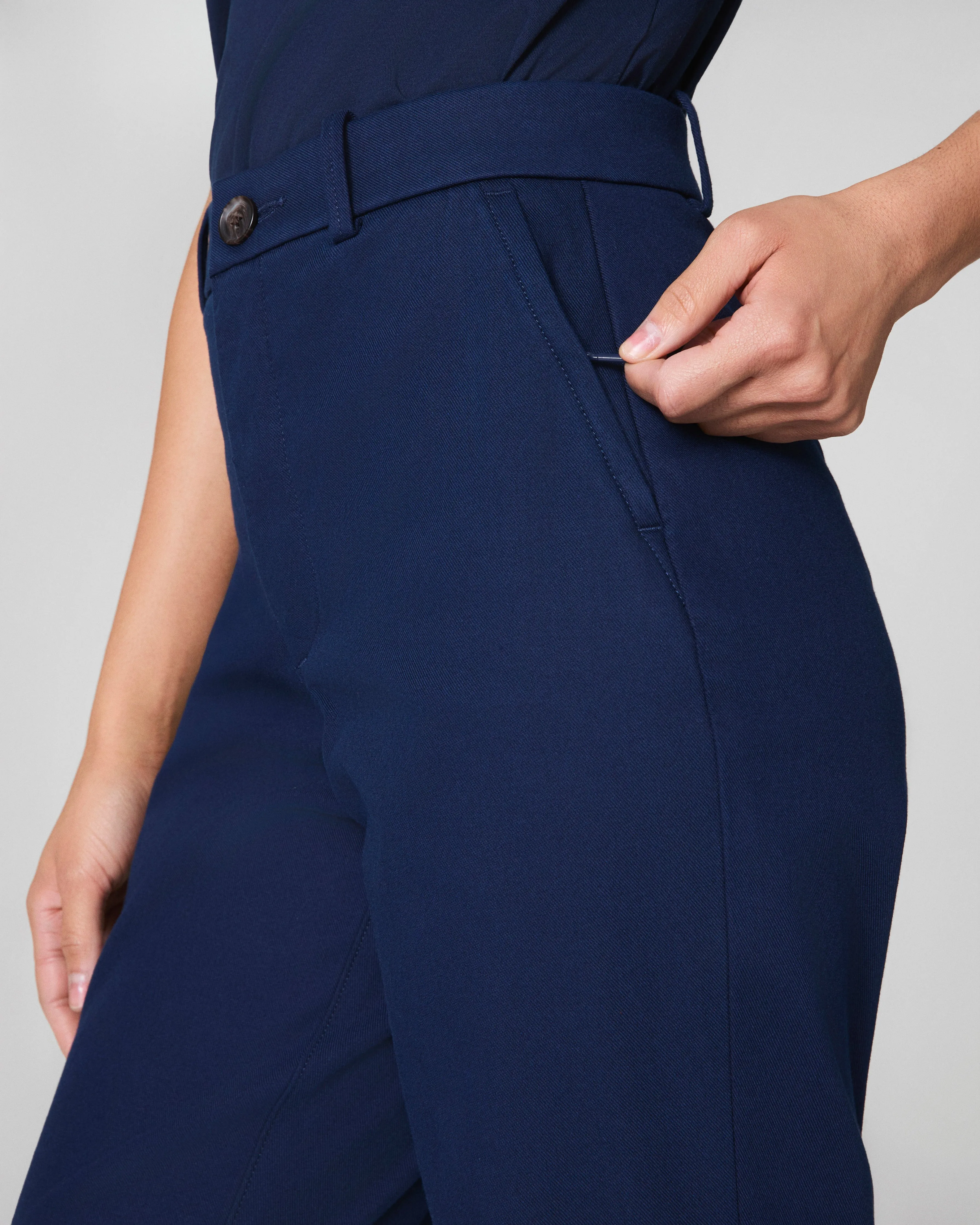 SPANXsupersmooth™ Stretch Twill Slim Straight Pant