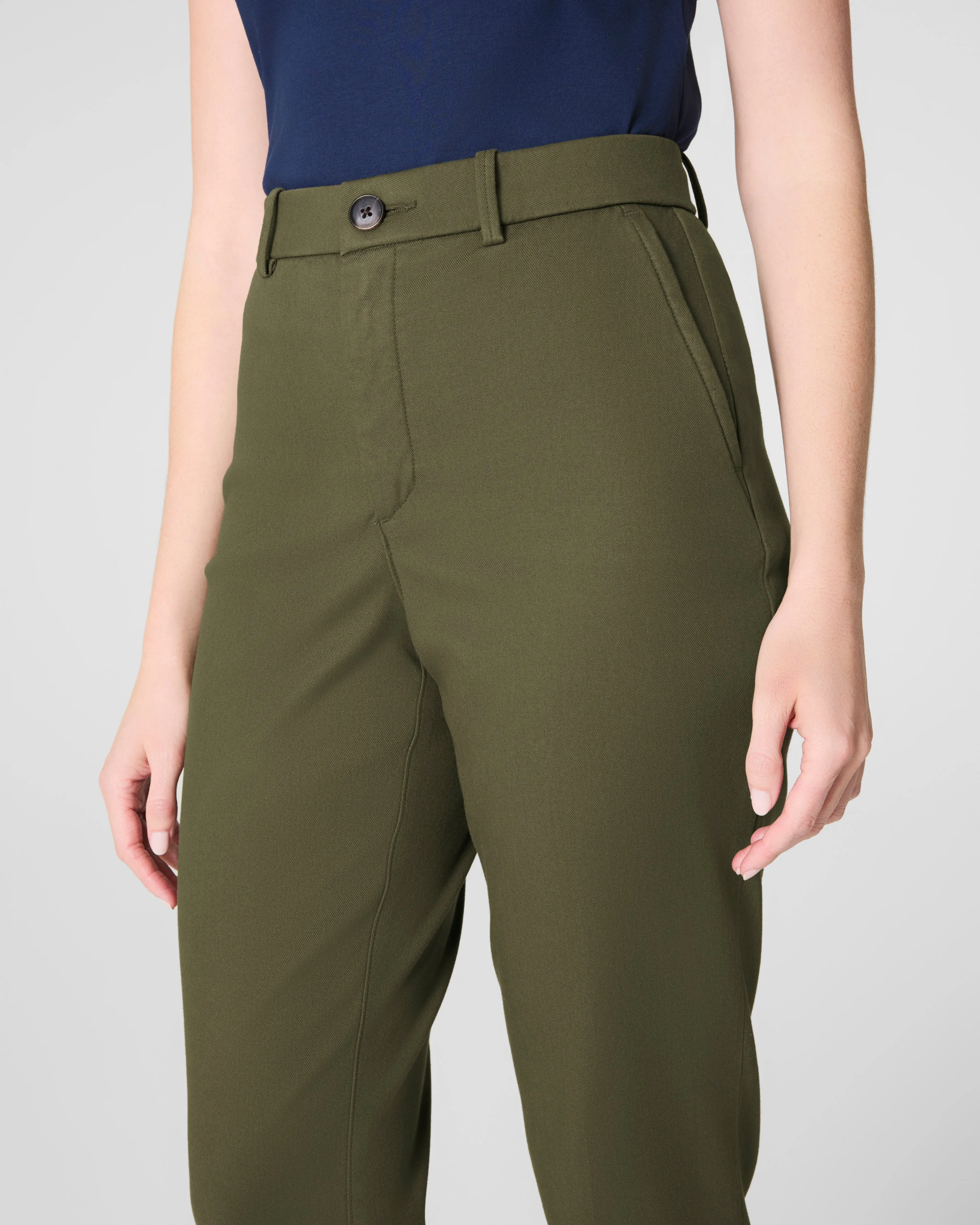 SPANXsupersmooth™ Stretch Twill Slim Straight Pant