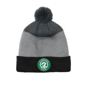 Stamford Rugby Knit Pom Beanie