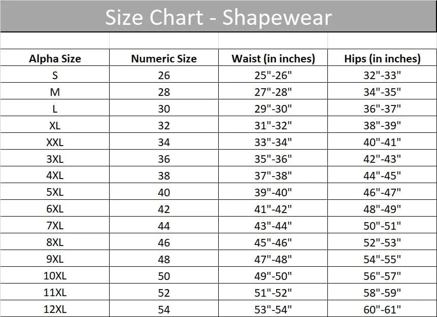 Style 4002 | Lower Back Support Brief