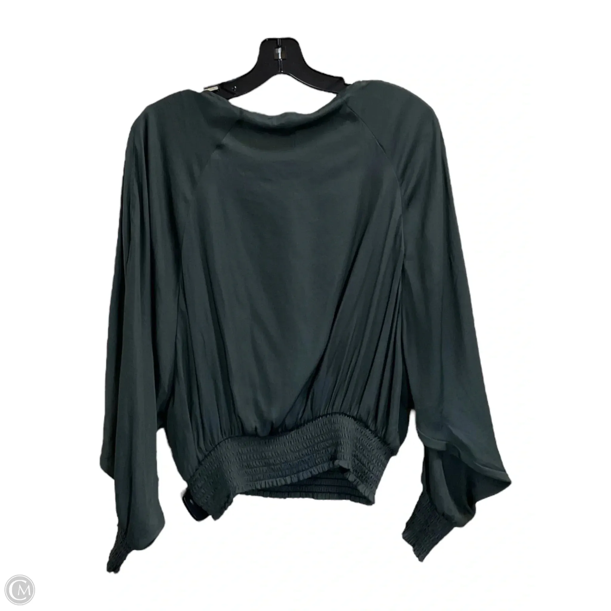 Top Long Sleeve By Clothes Mentor In Green, Size: S