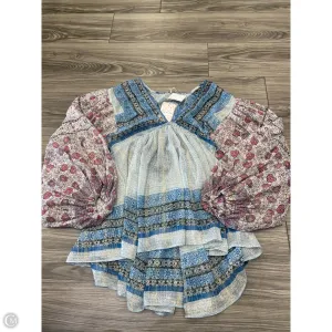 Top Long Sleeve By Free People In Blue, Size: Xs