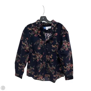 Top Long Sleeve By Old Navy In Navy, Size: L