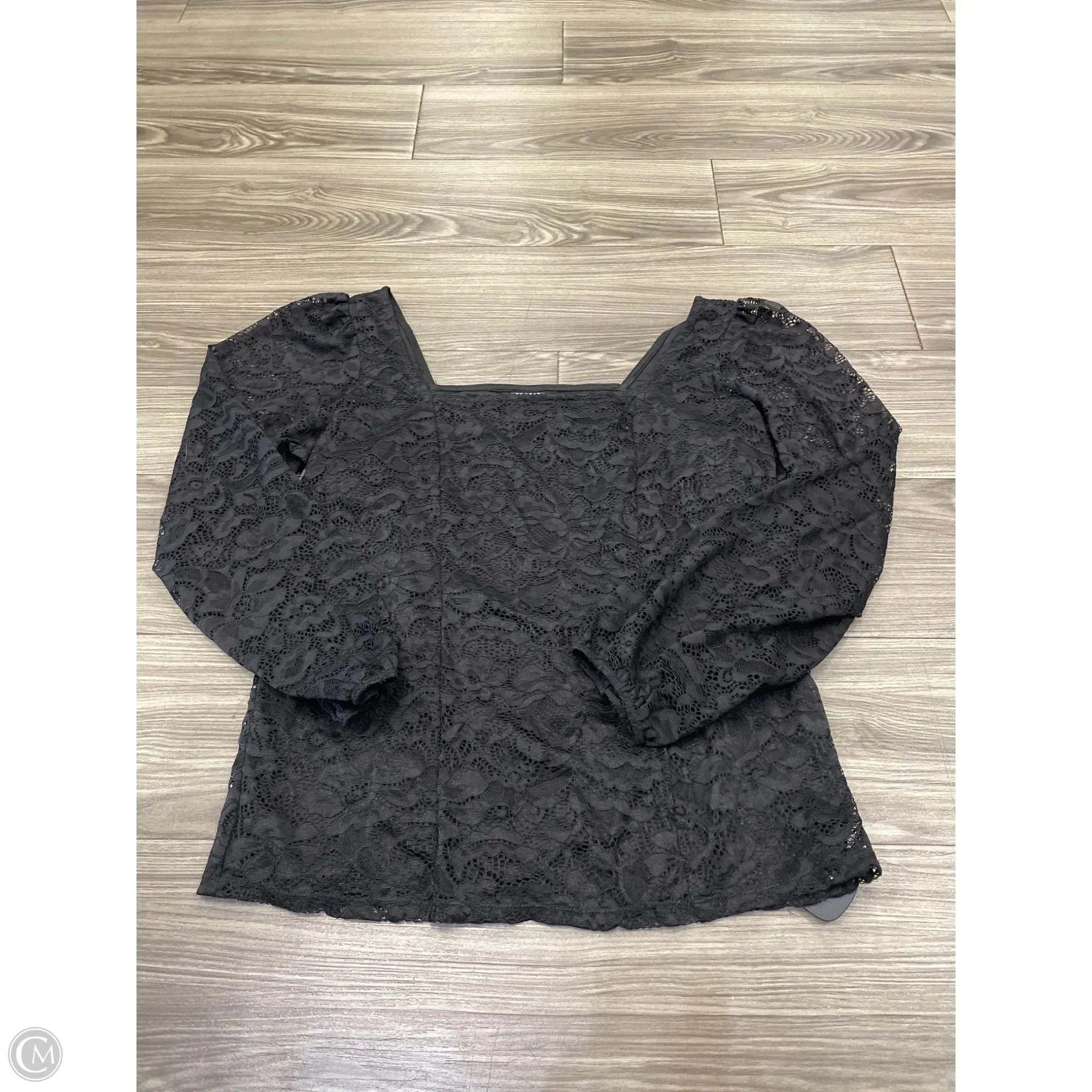 Top Long Sleeve By Torrid In Black, Size: 2x