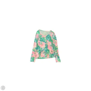 Top Long Sleeve Designer By Lilly Pulitzer In Multi-colored, Size: S