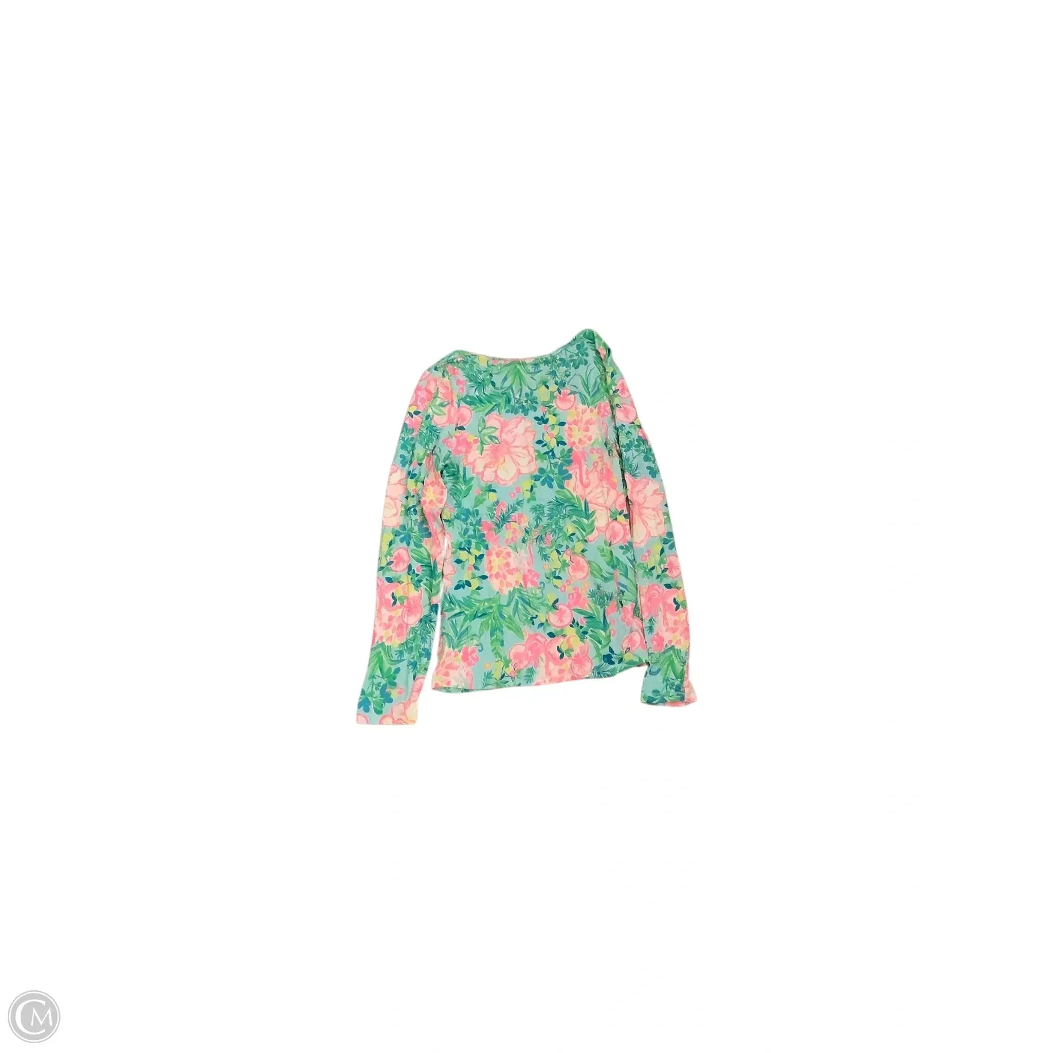 Top Long Sleeve Designer By Lilly Pulitzer In Multi-colored, Size: S