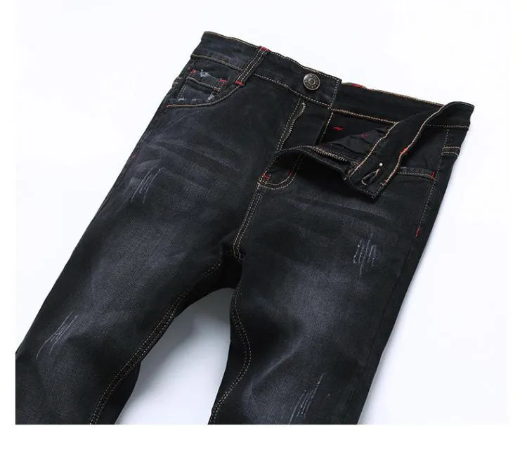 West Louis™ High Quality Fashion Denim Jeans