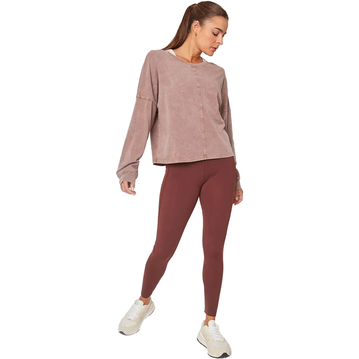 Women's Calm Oversized Boxy Long Sleeve