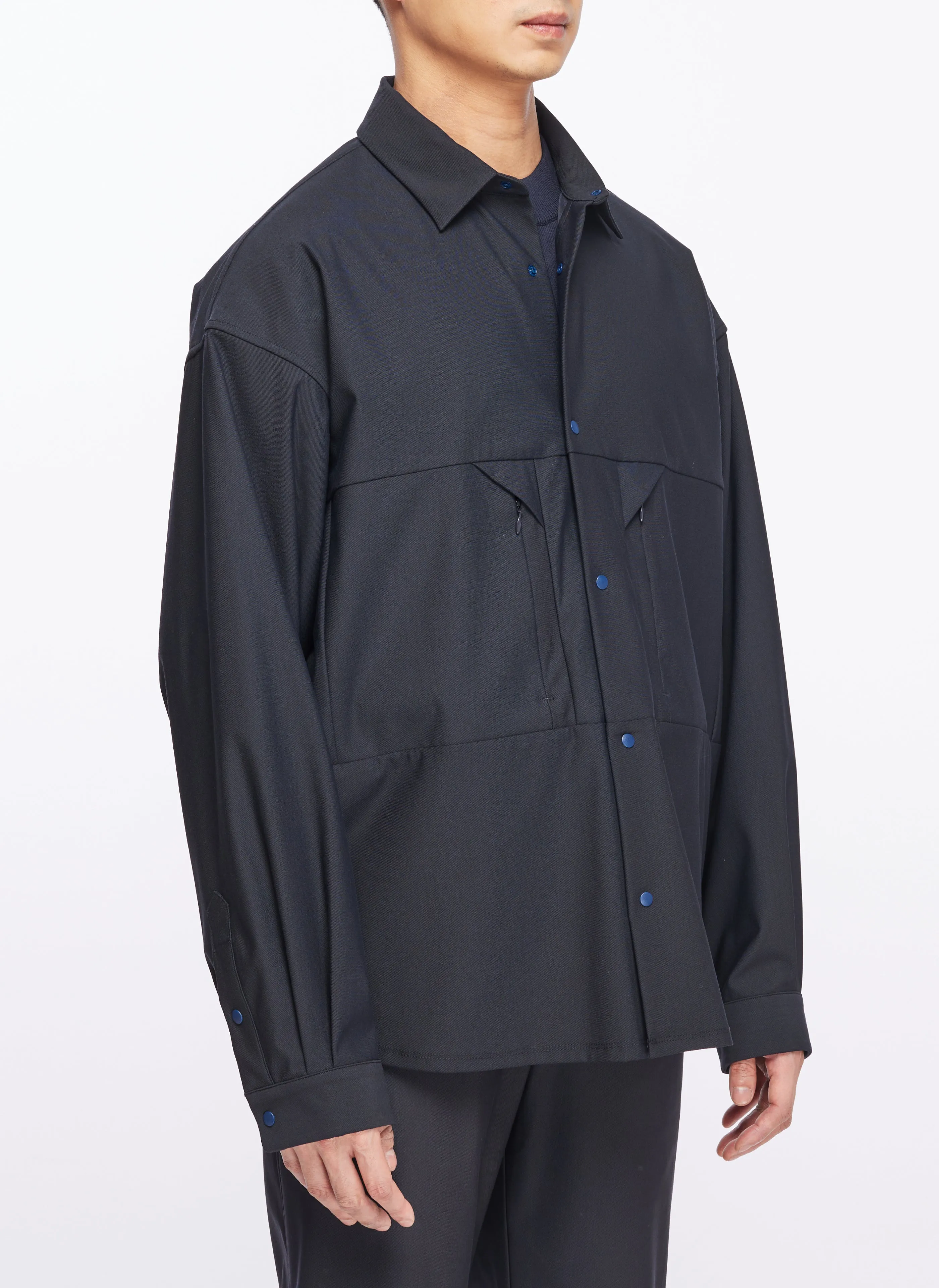 Wonder Shape (Move) Snap Button Shirt